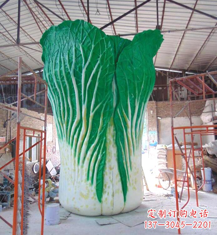 烟台白菜铜雕塑