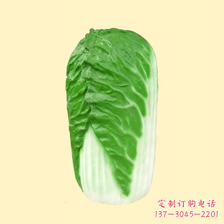 烟台玻璃钢大白菜雕塑