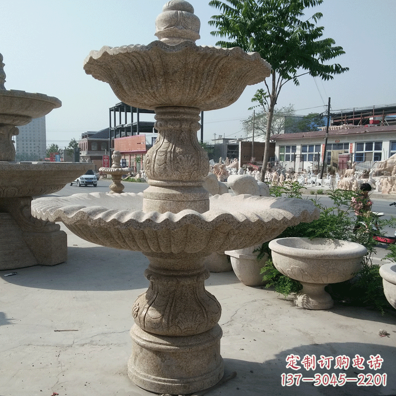 烟台砂岩雕塑喷泉