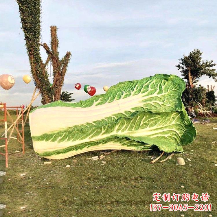 烟台玉白菜雕塑