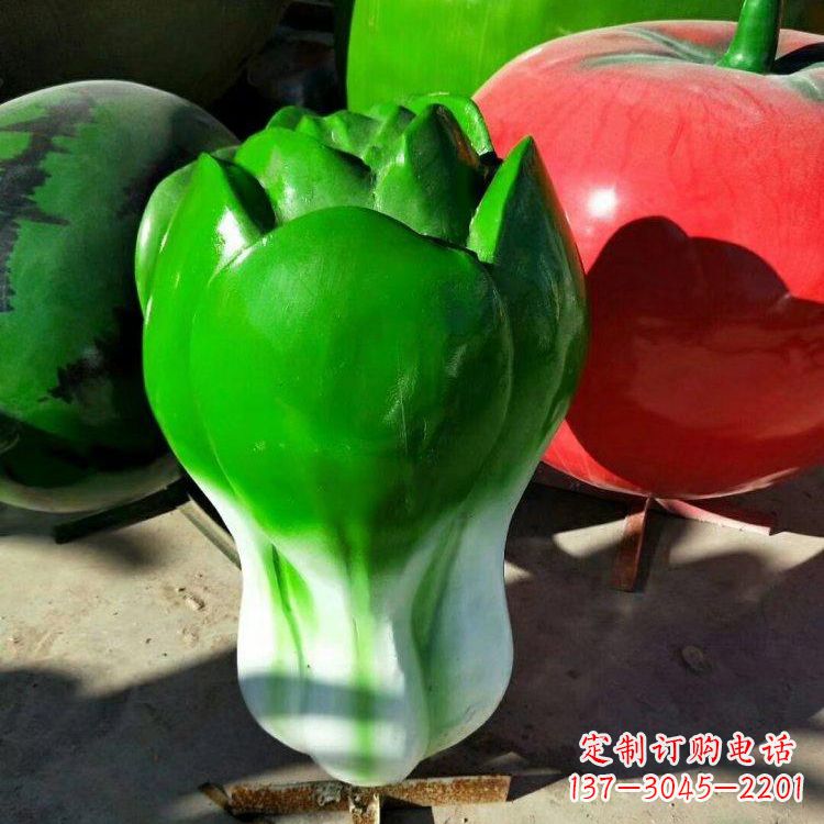 烟台招财大白菜雕塑