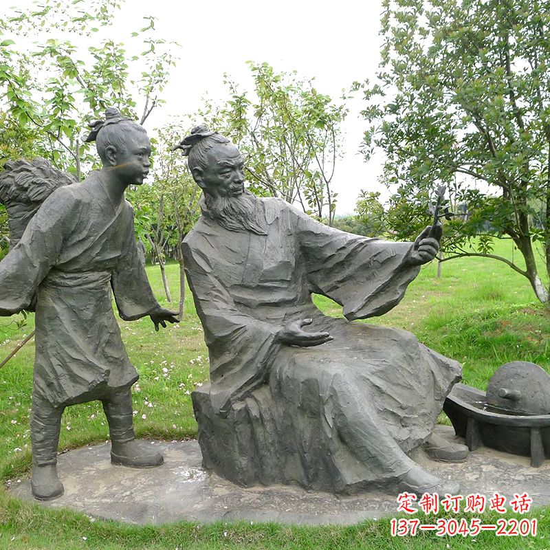 烟台“朱耷”全新系列雕塑——传承明清文化,记录中国历史