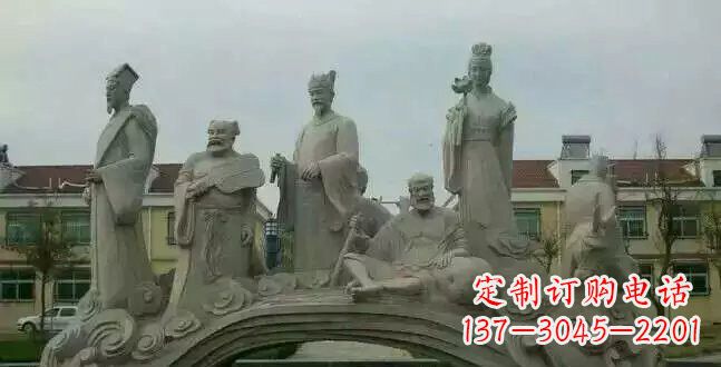 烟台八仙过海石雕222
