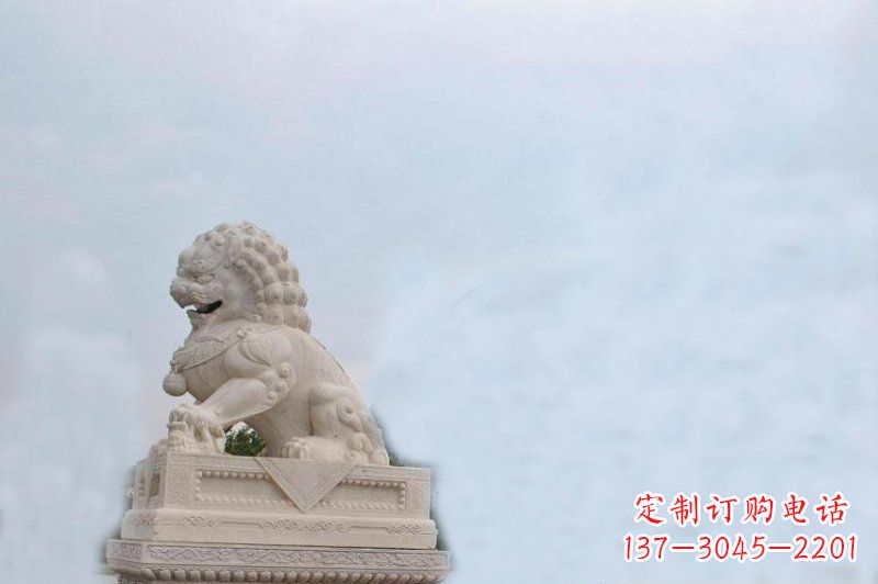 烟台北京狮石雕大理石狮子雕塑