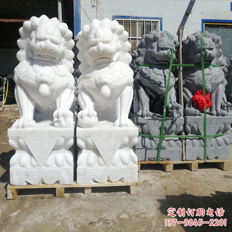 烟台北京狮子雕塑