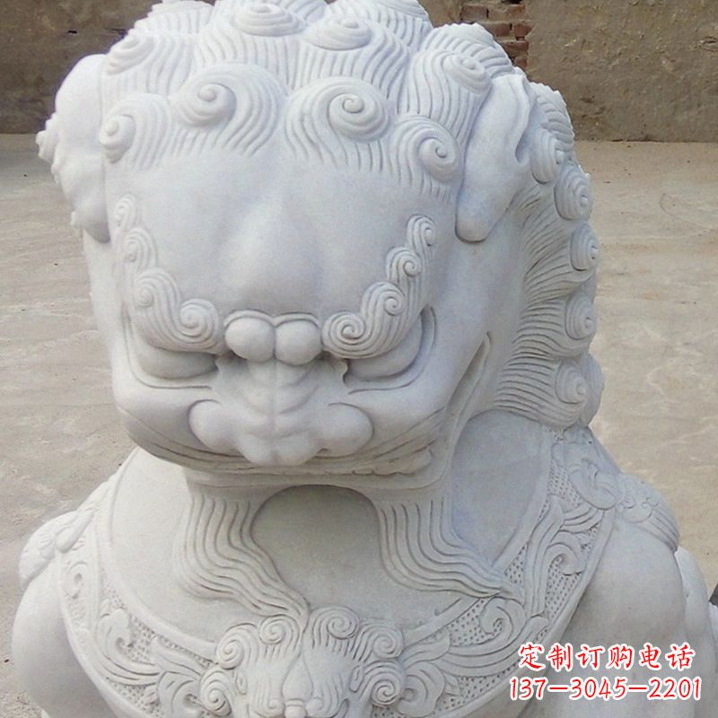 烟台北京狮子石雕
