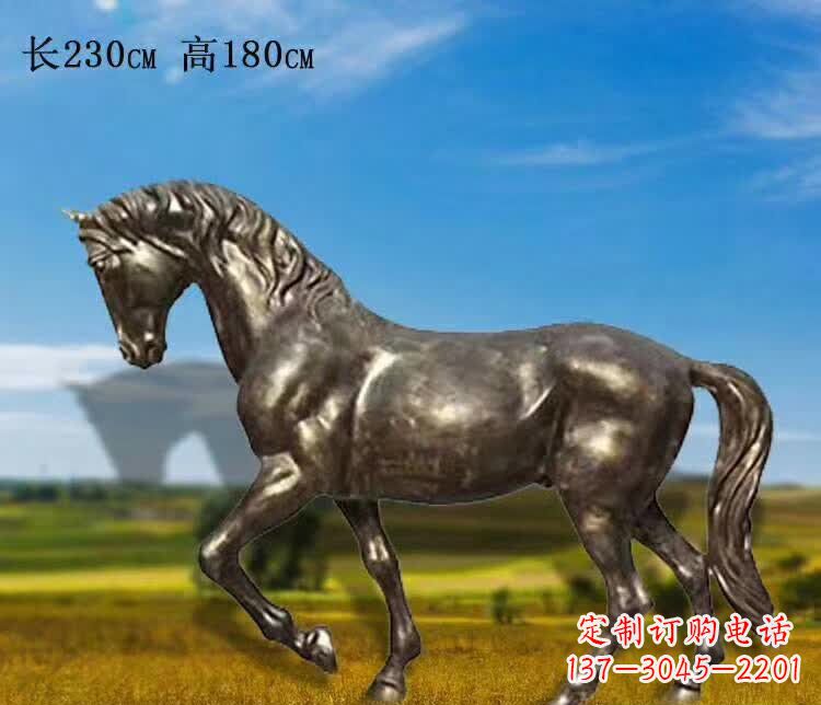 烟台马铜雕,传承古老文化