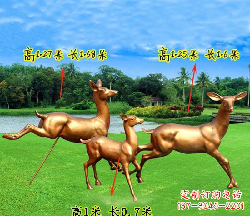 烟台高端仿铜动物雕塑