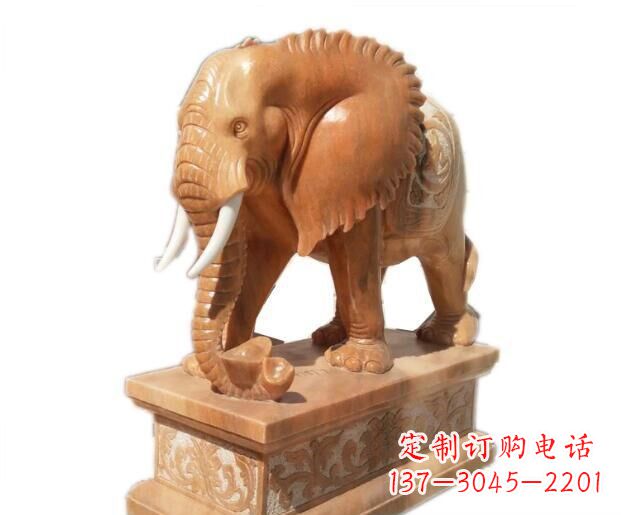 烟台大象石雕