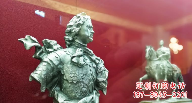 烟台经典名人铜雕
