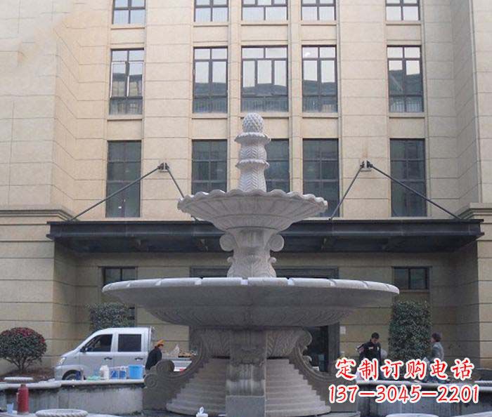 烟台新款欧式喷泉石雕——让您的别墅景观更加精彩绝伦