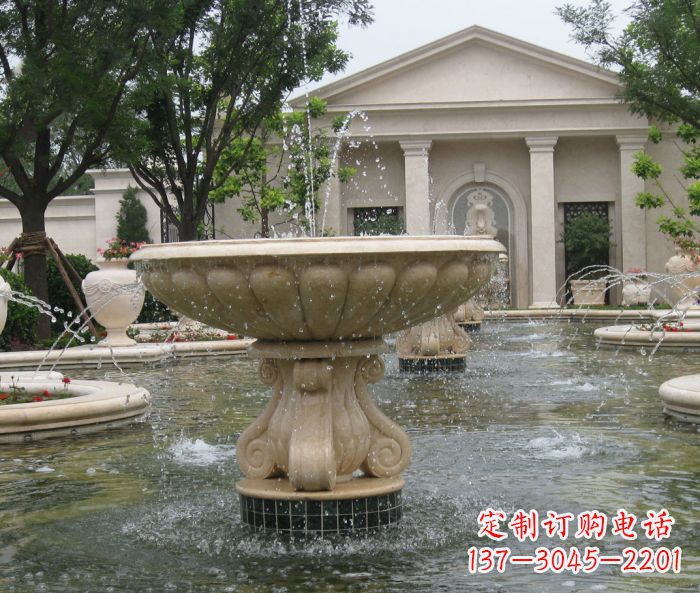 烟台欧式喷泉石雕精致而又美观