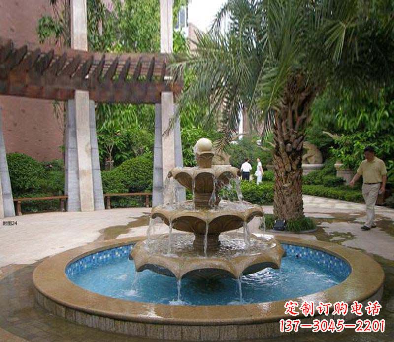 烟台别墅景观喷泉雕塑