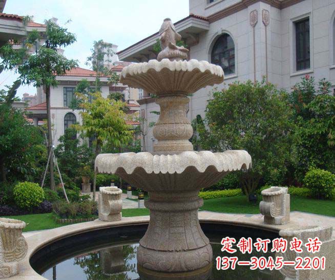 烟台多层喷泉雕塑