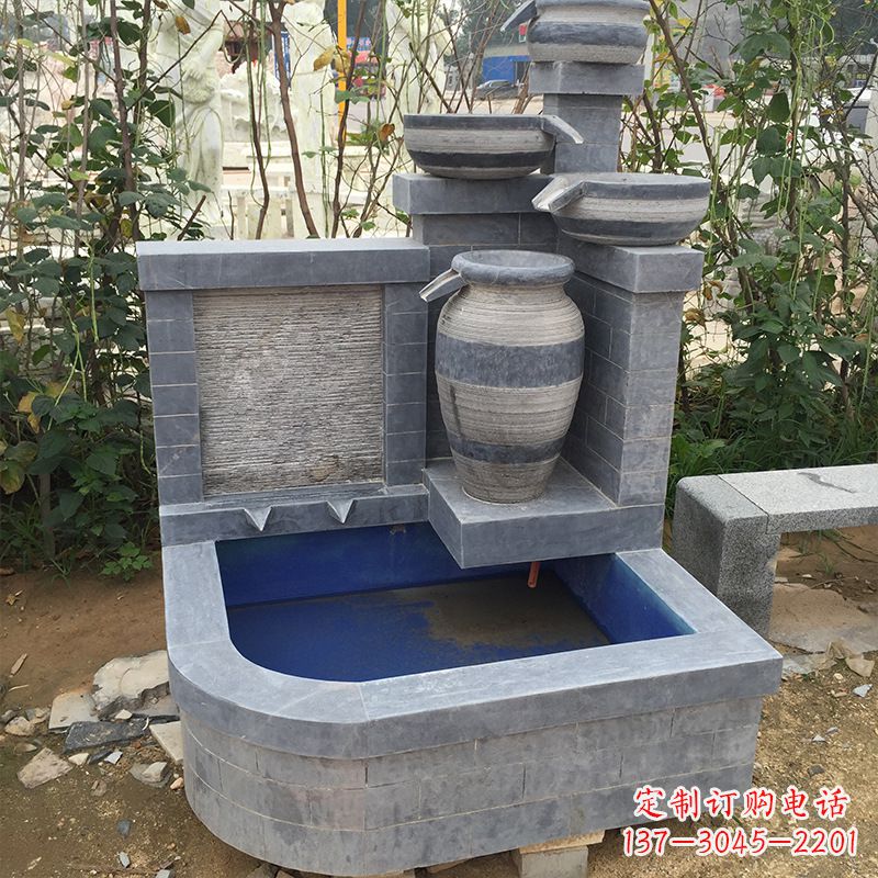 烟台别墅喷泉 石雕喷泉