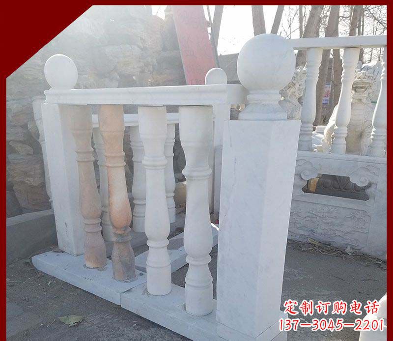 烟台别墅石雕栏杆