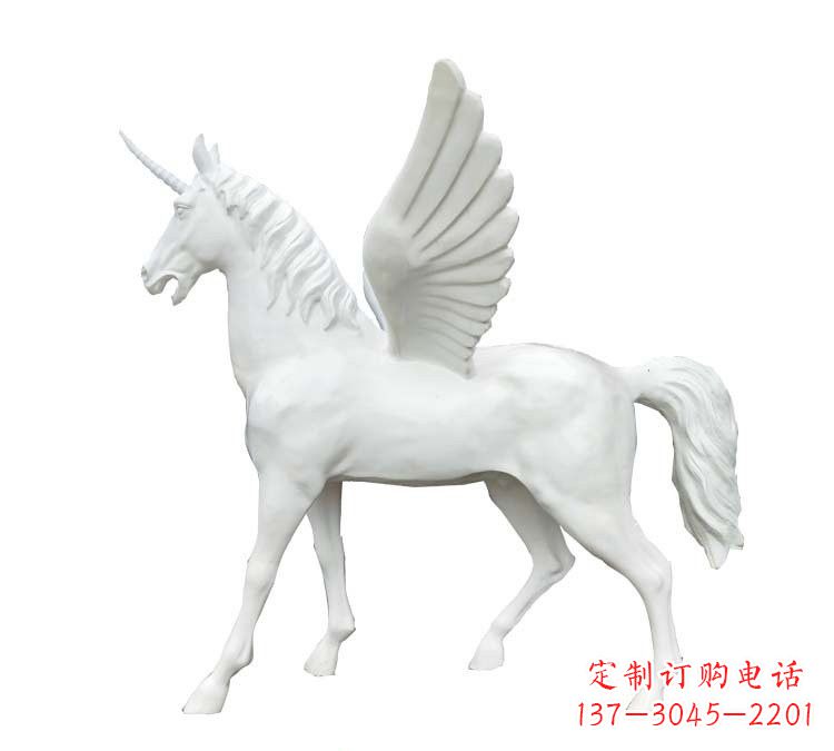 烟台玻璃钢马雕塑