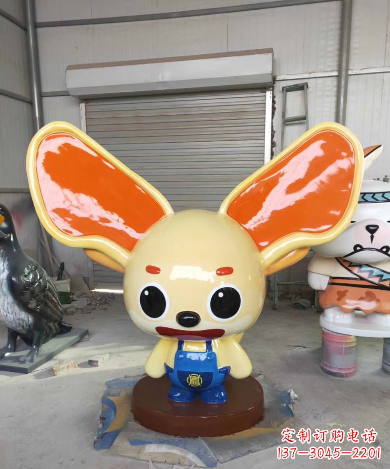 烟台玻璃钢动物雕塑