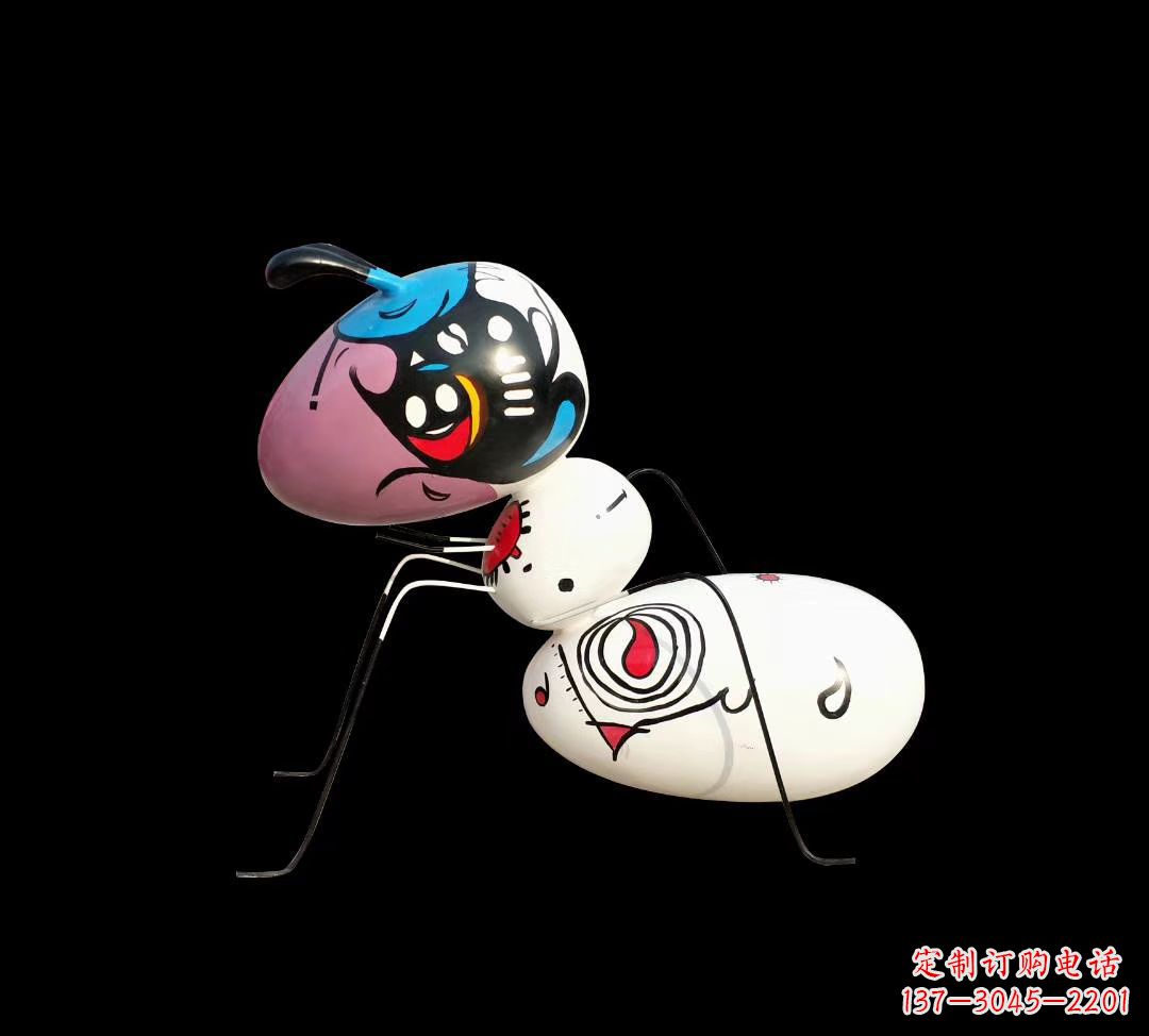 烟台精美玻璃钢蚂蚁雕塑
