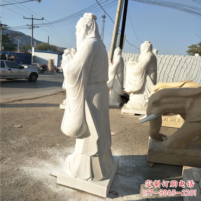 烟台孔子——玻璃钢雕塑的象征