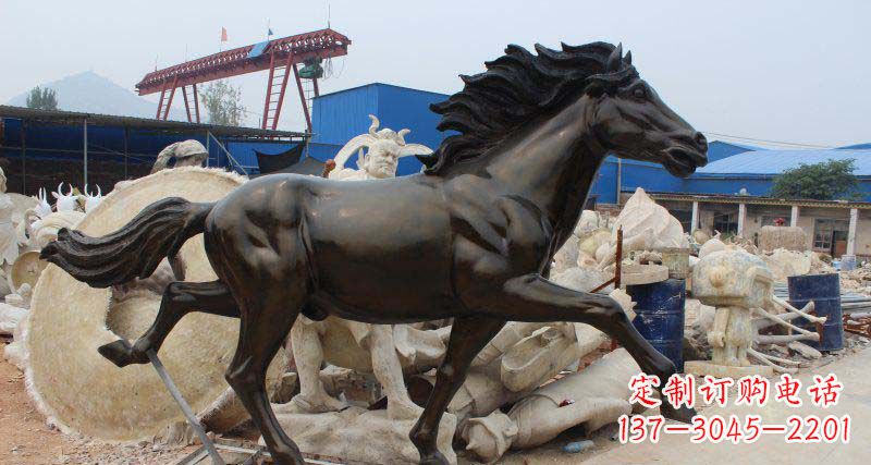 烟台玻璃钢动物雕塑——精致而又充满动感