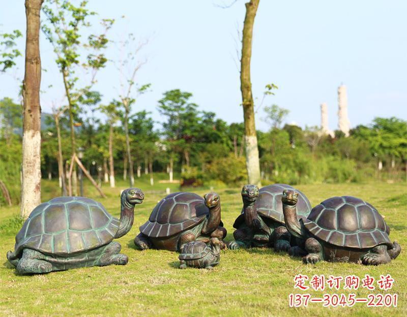烟台玻璃钢乌龟雕塑——融合古典和现代的精美杰作