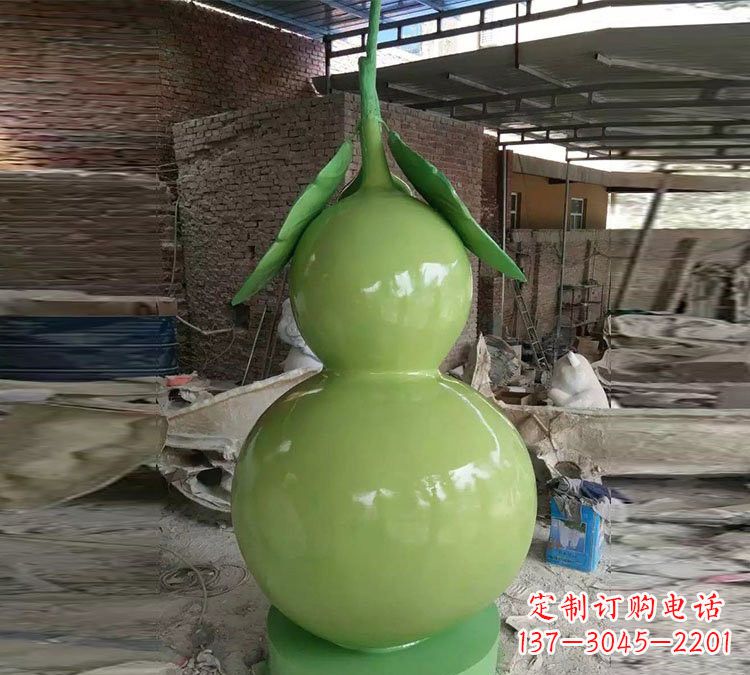烟台玻璃钢葫芦雕塑——艺术中的精美之作