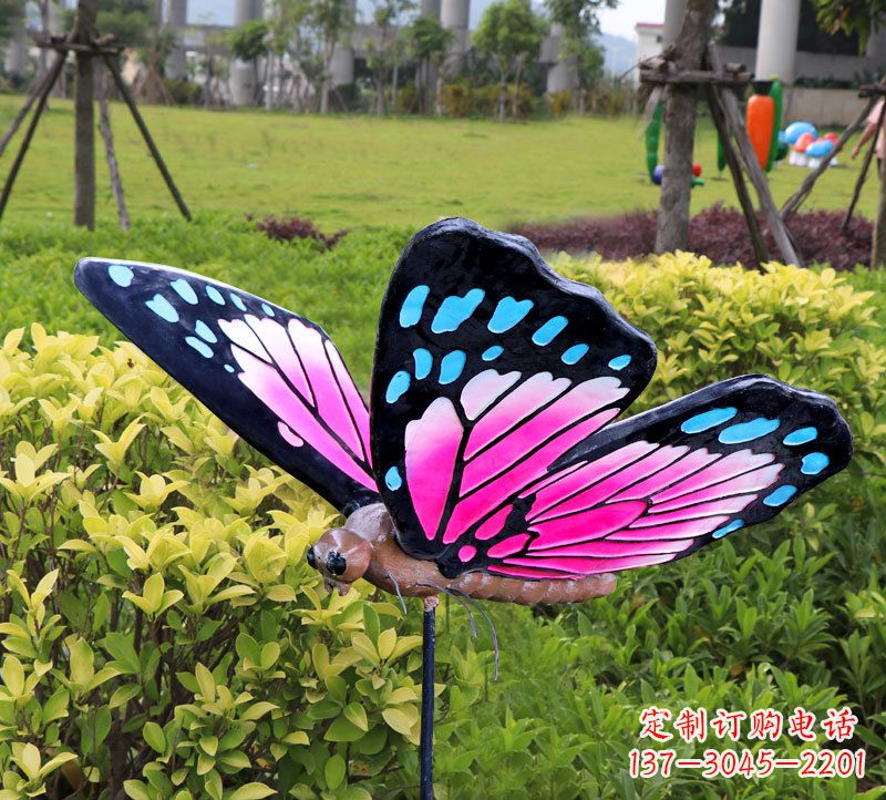 烟台玻璃钢蝴蝶雕塑
