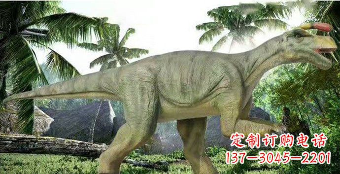 烟台玻璃钢技术制作恐龙雕塑