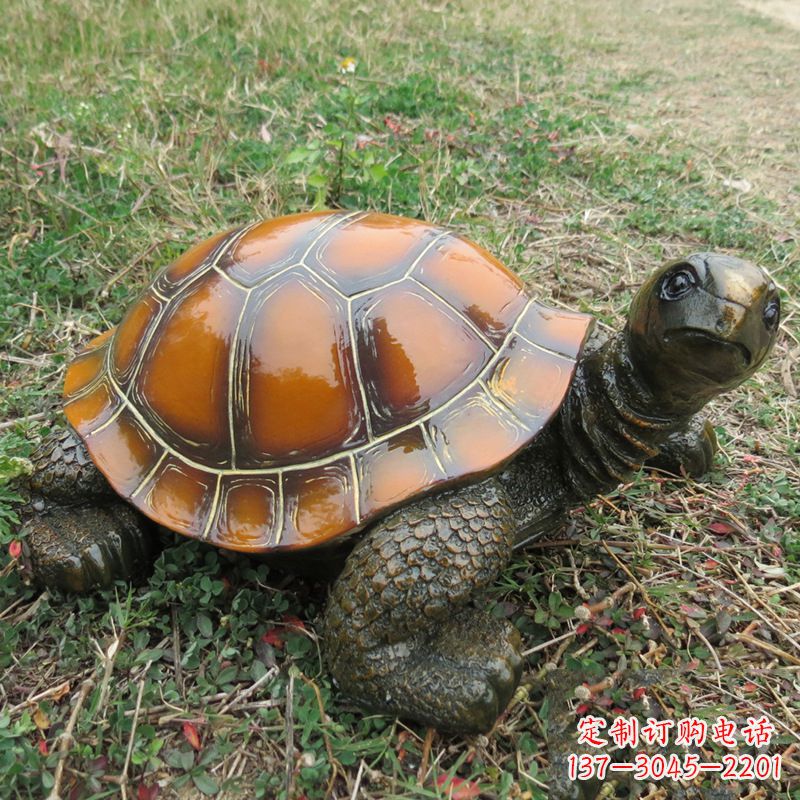 烟台玻璃钢海洋动物乌龟雕塑