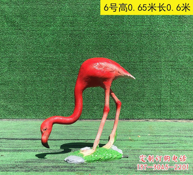 烟台精美玻璃钢火烈鸟雕塑
