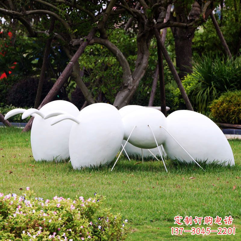 烟台玻璃钢蚂蚁公园雕塑