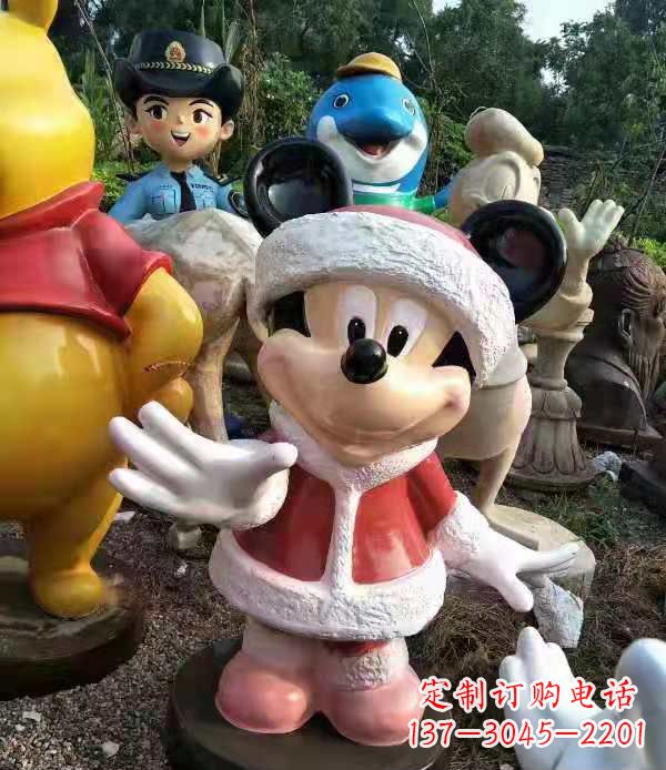烟台玻璃钢制米老鼠雕塑