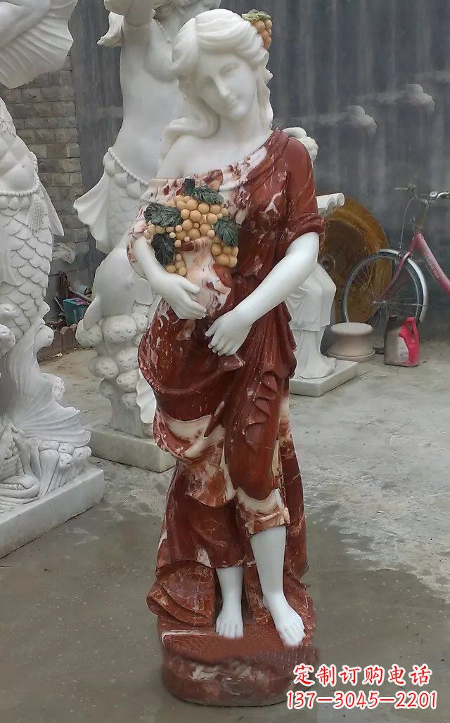烟台玻璃钢之美——女性雕塑
