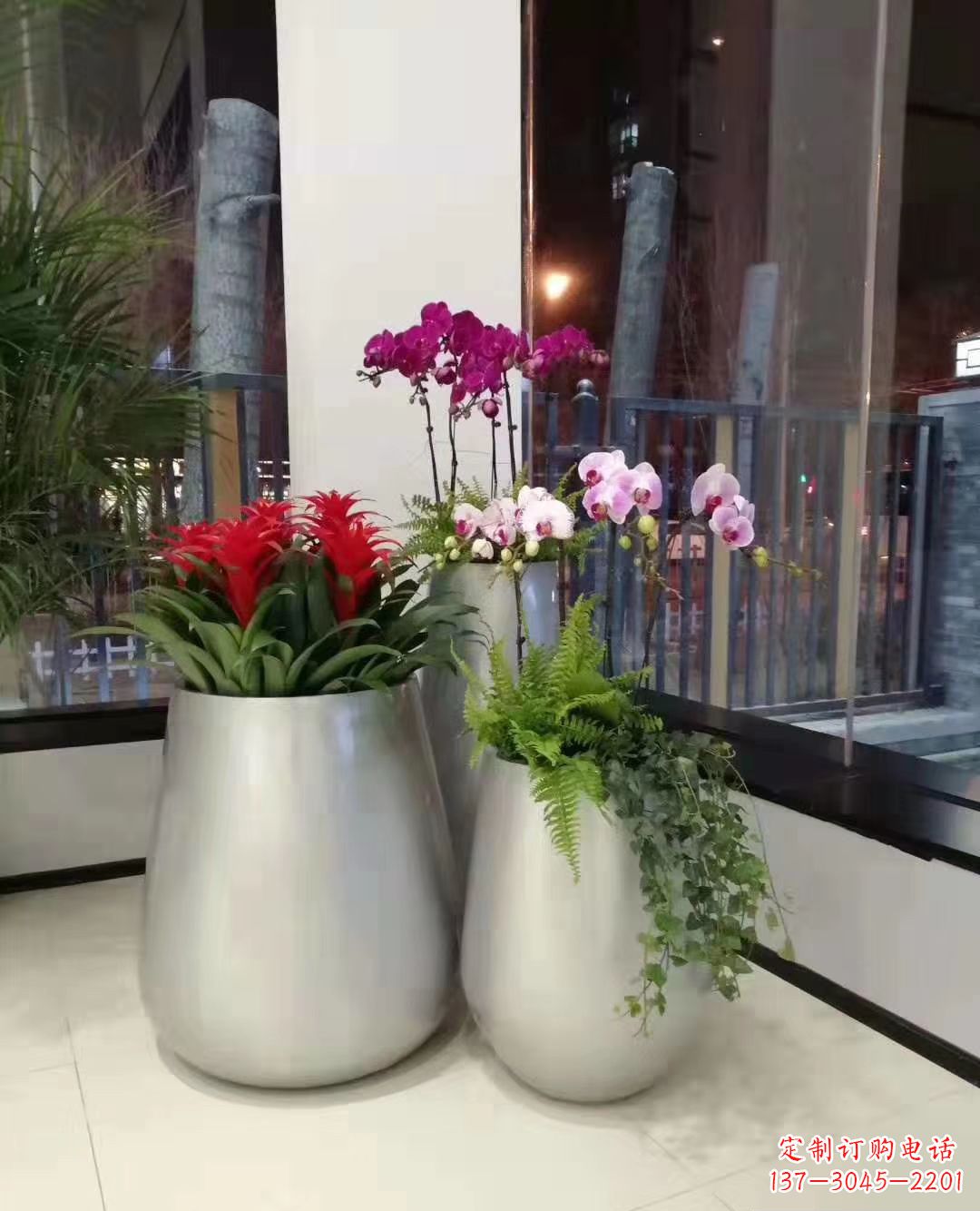 烟台玻璃钢花盆雕塑艺术之美