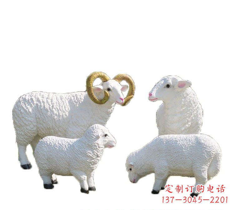 烟台玻璃钢山羊雕塑——传承藏区特色文化