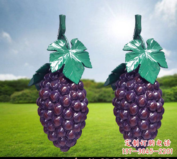 烟台玻璃钢水果雕塑创造出一个美丽的世界