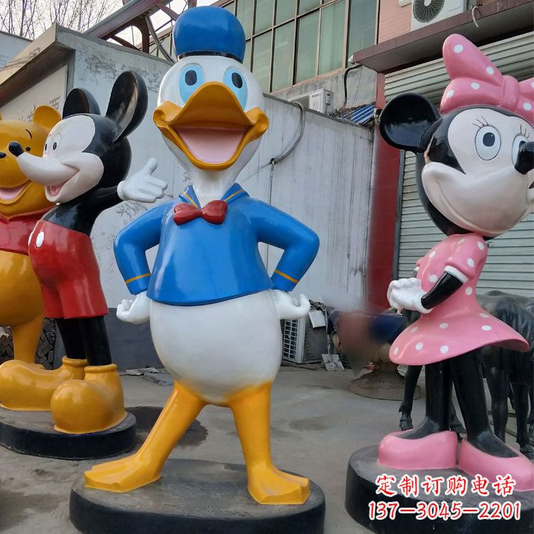 烟台玻璃钢老鼠雕塑