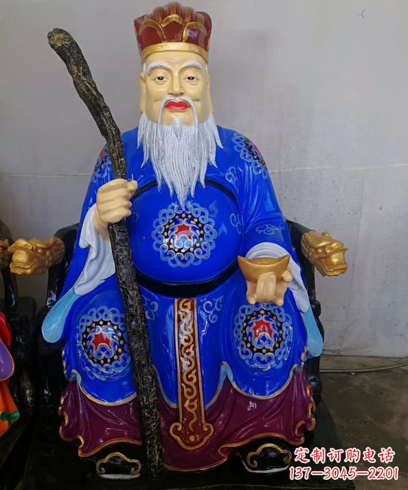 烟台玻璃钢制作的神像雕塑