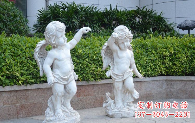 烟台玻璃钢天使雕塑精美绝伦