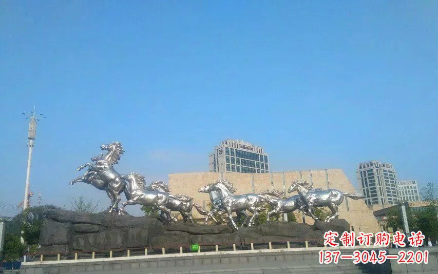 烟台不锈钢动物雕塑精美的艺术品