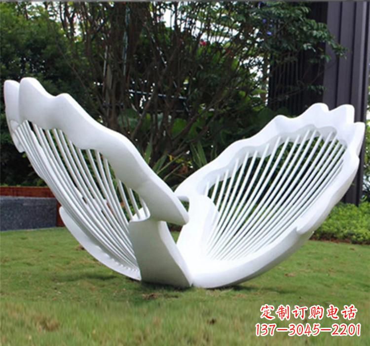 烟台不锈钢贝壳雕塑艺术精品