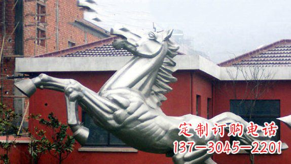 烟台不锈钢奔马雕塑展现力量与美感