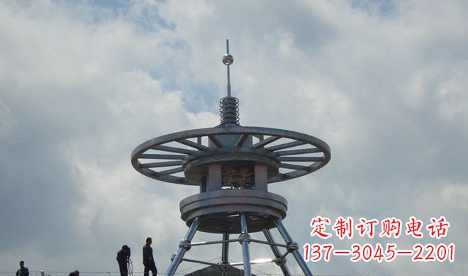 烟台不锈钢避雷针雕塑——安全守护者