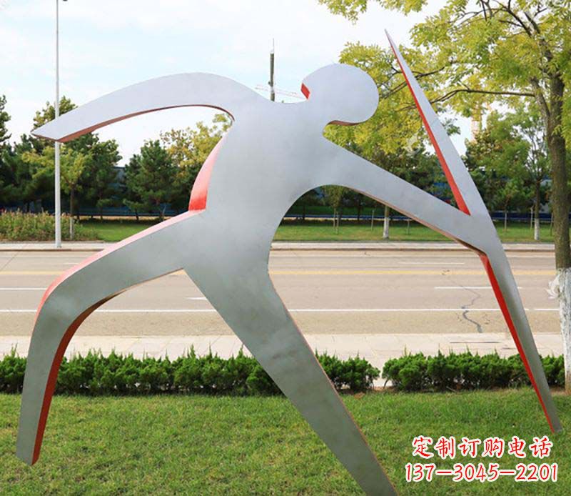 烟台不锈钢标枪雕塑精美的艺术品