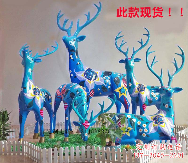 烟台不锈钢彩绘动物雕塑——让公园更加美丽