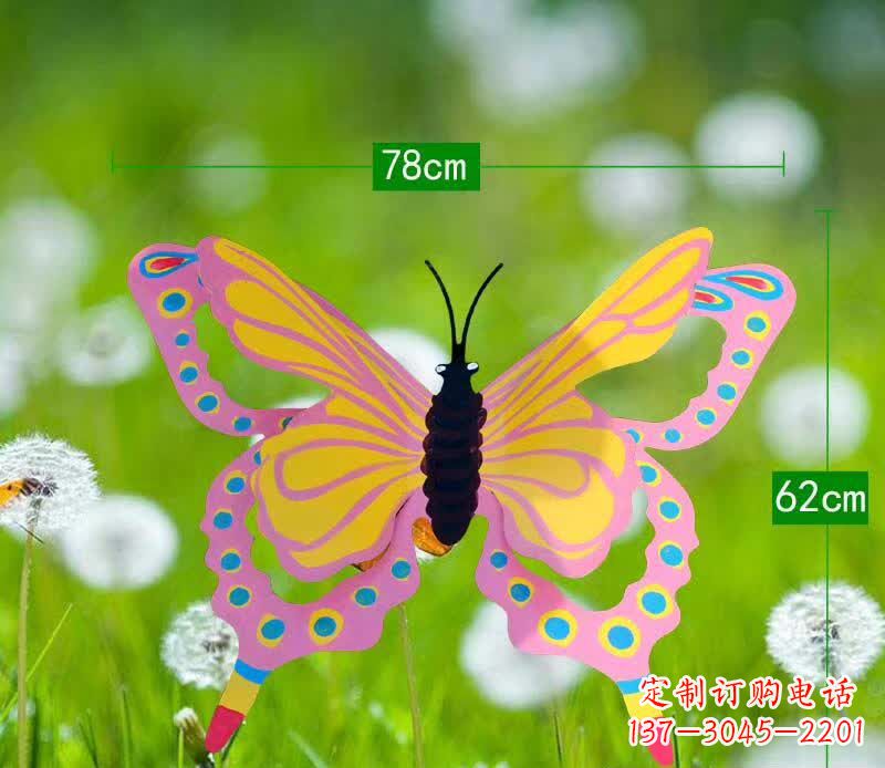 烟台不锈钢蝴蝶雕塑美观耐用的艺术品