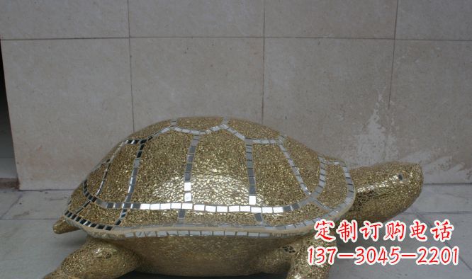 烟台不锈钢彩银乌龟公园景观雕塑艺术与自然的完美融合