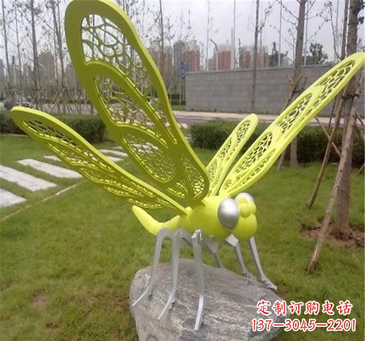 烟台不锈钢蝴蝶深入城市的美丽艺术