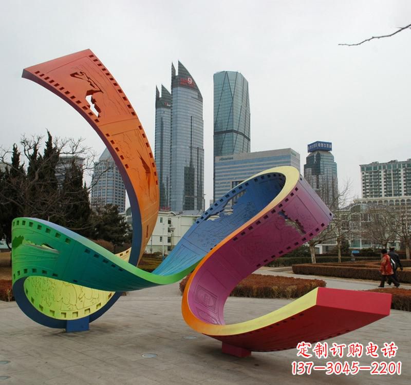 烟台精美的不锈钢城市景观雕塑